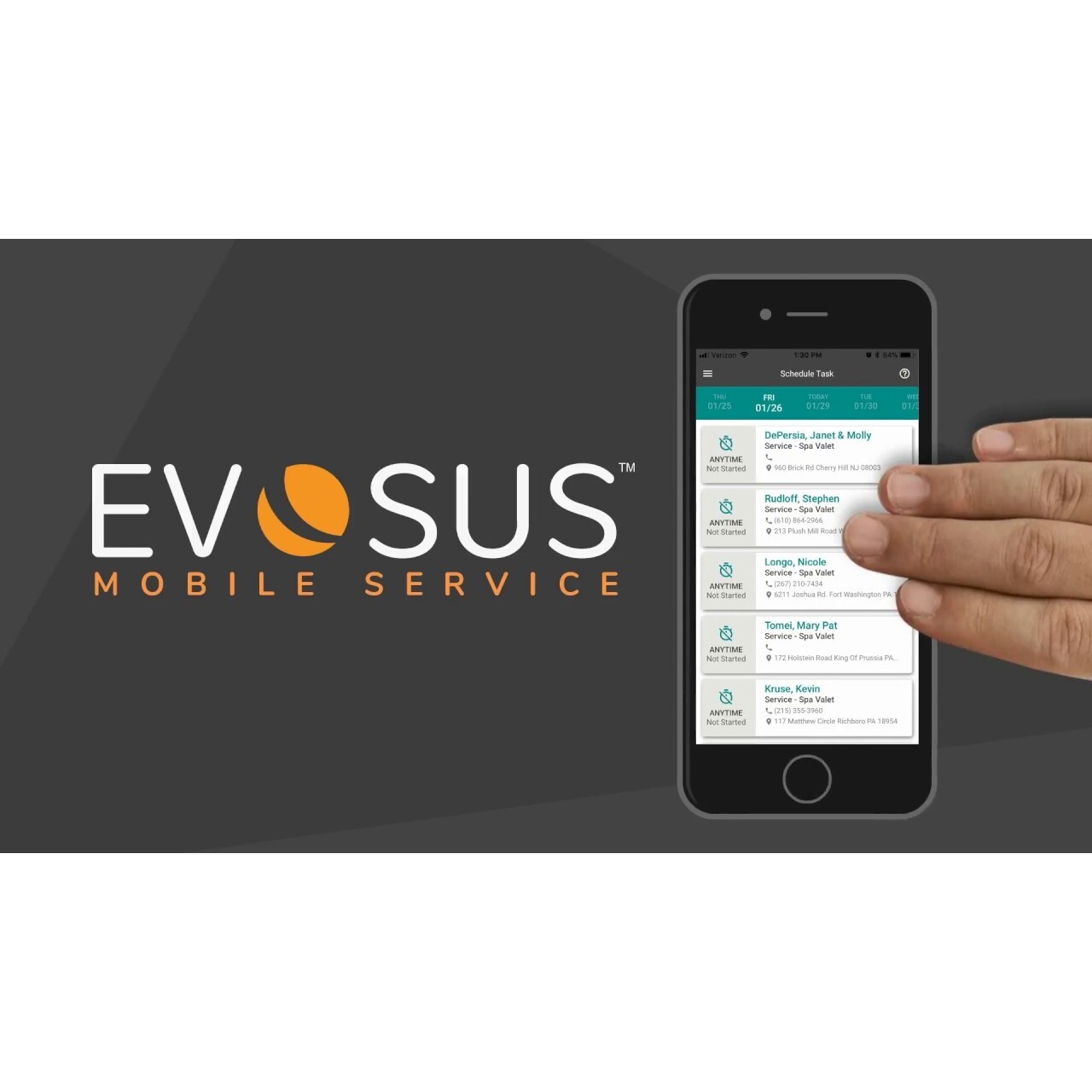 Evosus Legacy Mobile Service App - One Time Setup Fee - LOU® Store
